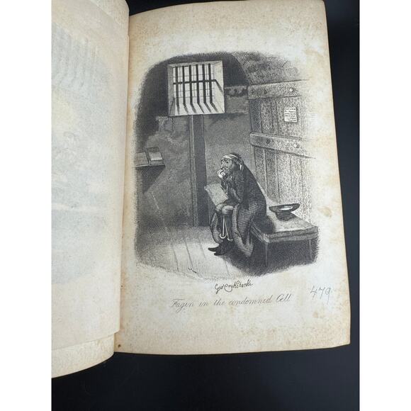 Charles Dickens "Oliver Twist - Complete" - The Peterson's Duodecimo Edition - Picture 8 of 9